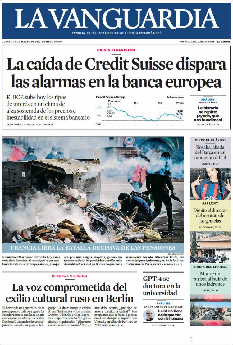 La Vanguardia La Vanguardia