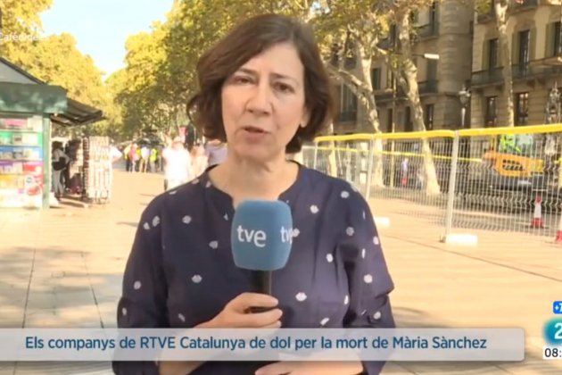 Mària Sànchez a La 2 de TVE Mària Sànchez a La 2 de TVE