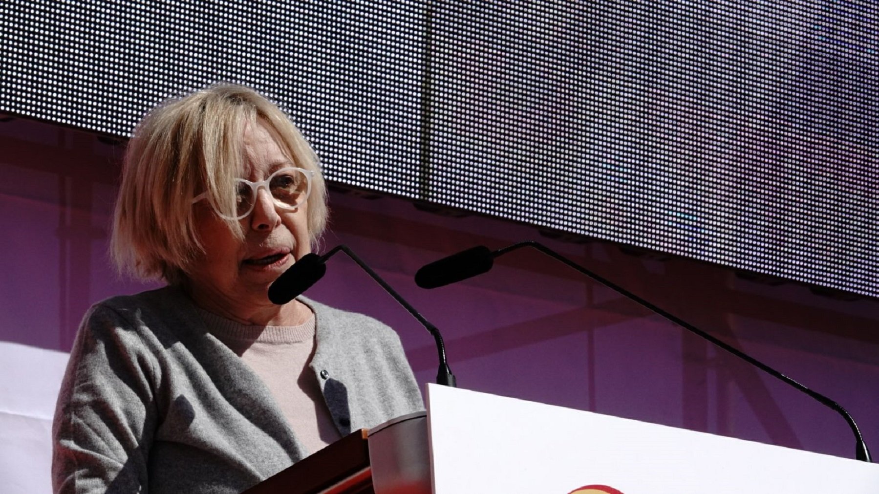 Rosa Maria Sardà esclata contra Rajoy i l'independentisme