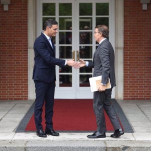 Pedro Sánchez Alberto Núñez Feijoo EP