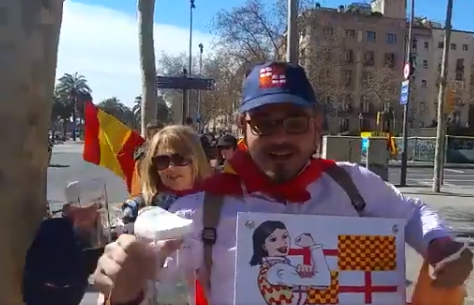 Cuando los partidarios de Tabàrnia defienden la independencia de Catalunya