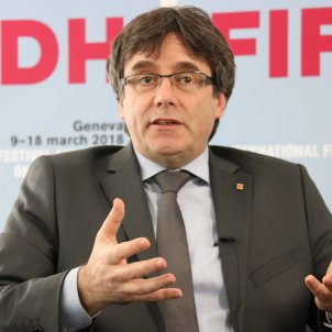 Carles Puigdemont Ginebra ACN Carles Puigdemont Ginebra ACN