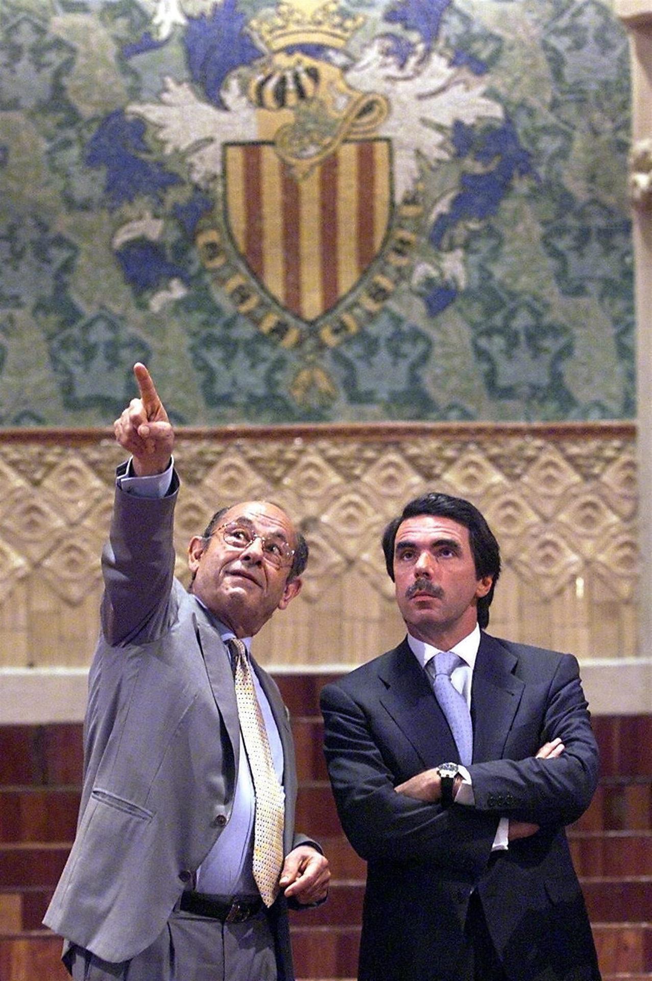 Félix Millet José María Aznar Palau de la Música Efe