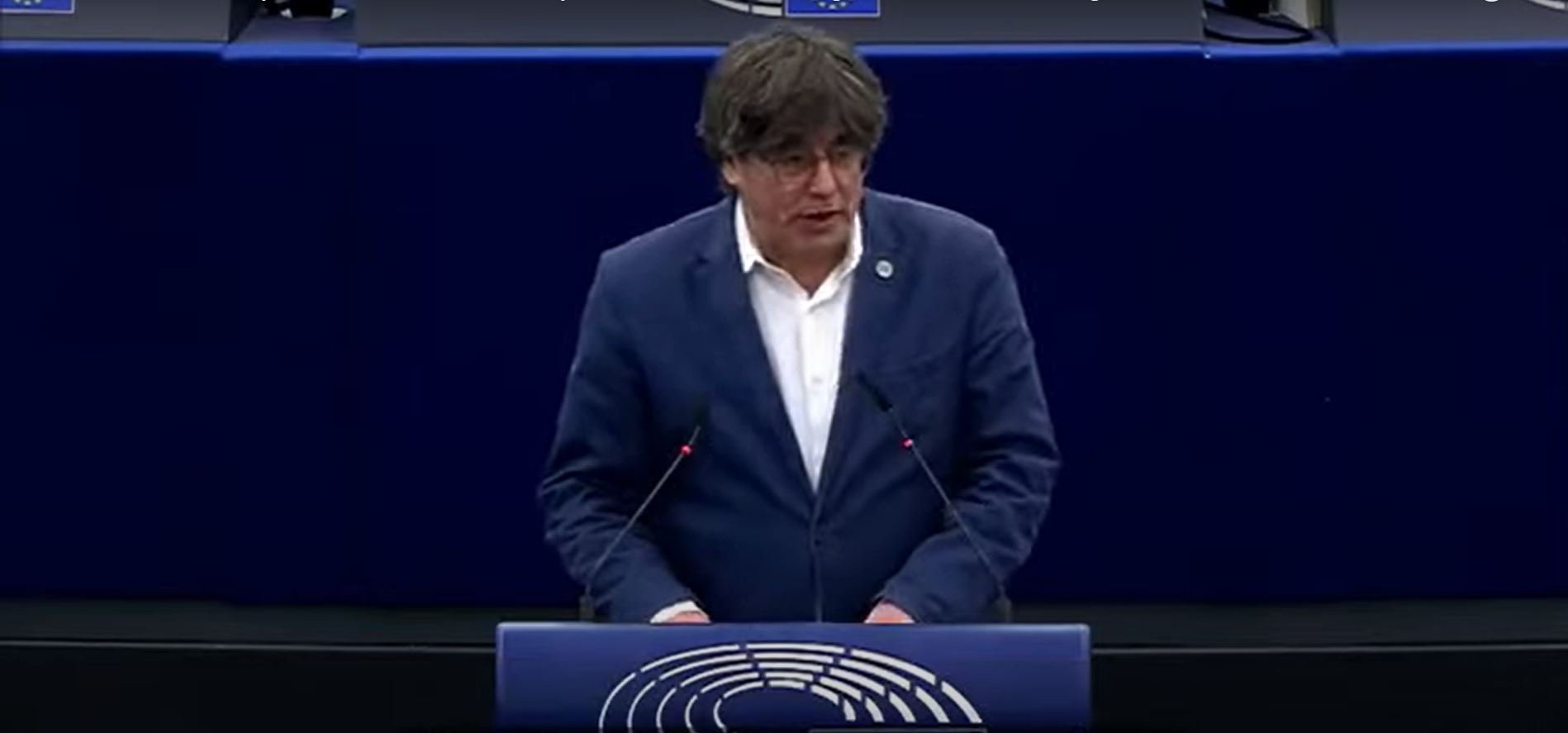 Carles Puigdemont Parlament Europeu 16 març 2023
