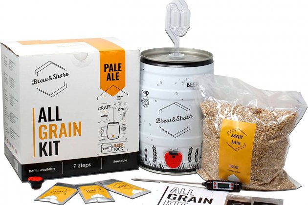 Kit para hacer cerveza Pale Ale de Brew&Share2