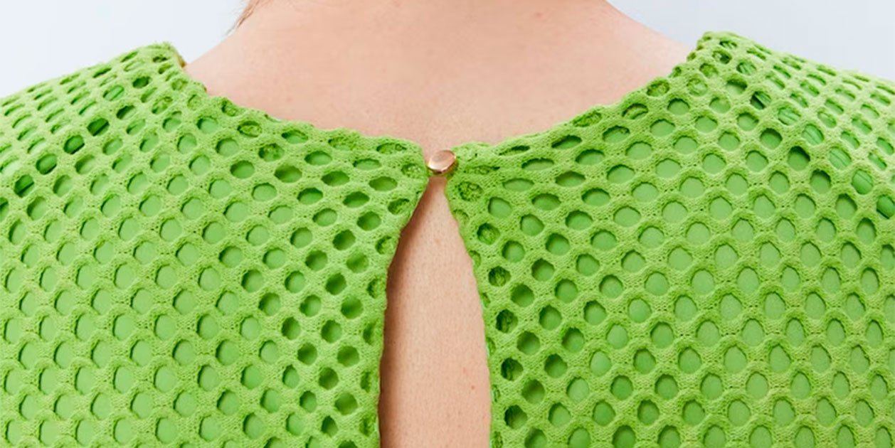 Vas a amar el nuevo vestido de red verde primavera a la venta en El Corte Inglés, elegancia máxima