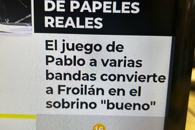 Froilán Pablo Urdangarin faldón Telecinco Froilán Pablo Urdangarin faldón Telecinco