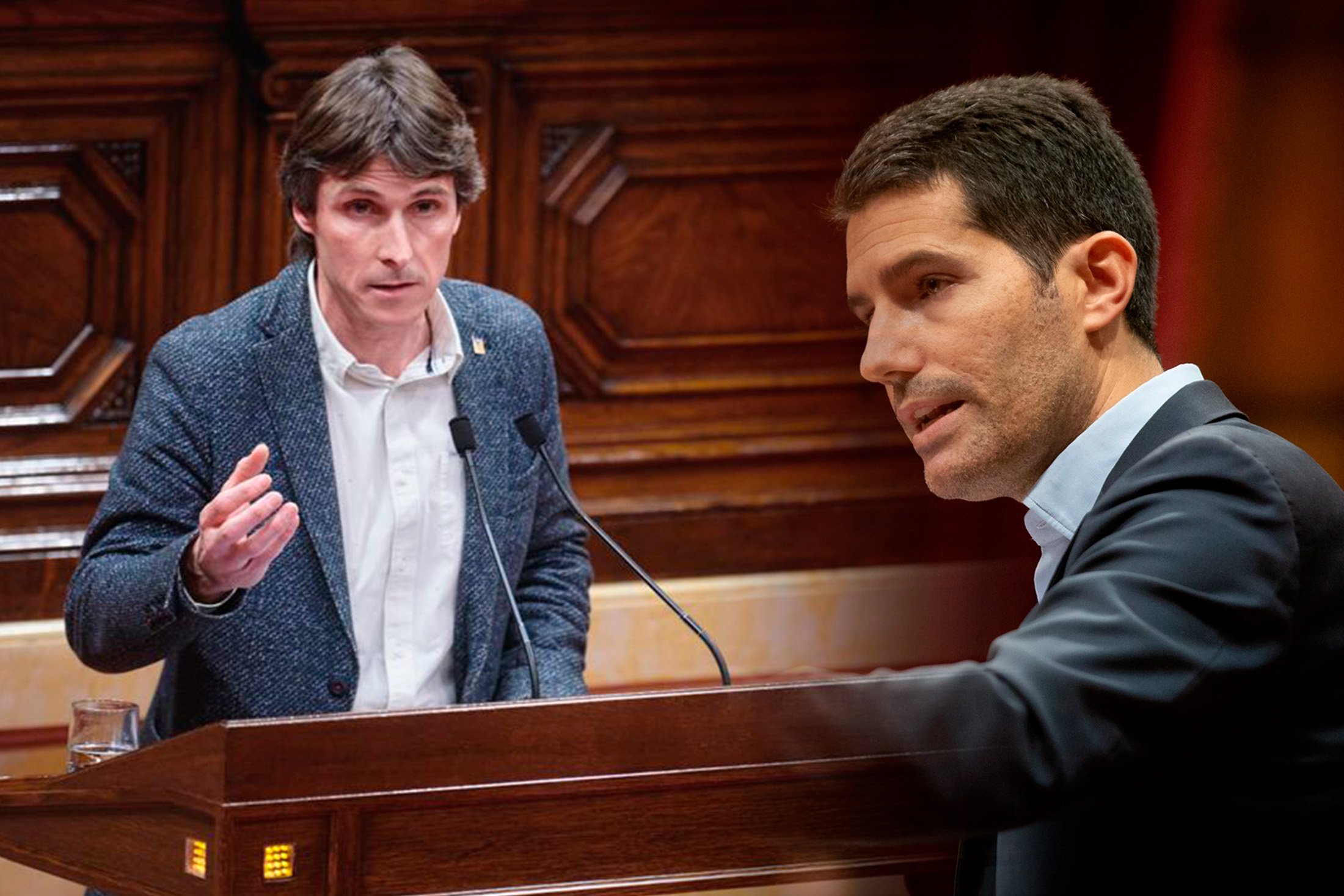 Fuego cruzado entre diputados en el Parlament con acusaciones de catalanofobia e hispanofobia