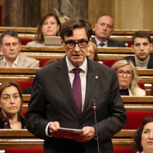 Salvador Illa se queja de la comisión de Pegasus del Parlament por hacer caso omiso de las peticiones del PSC