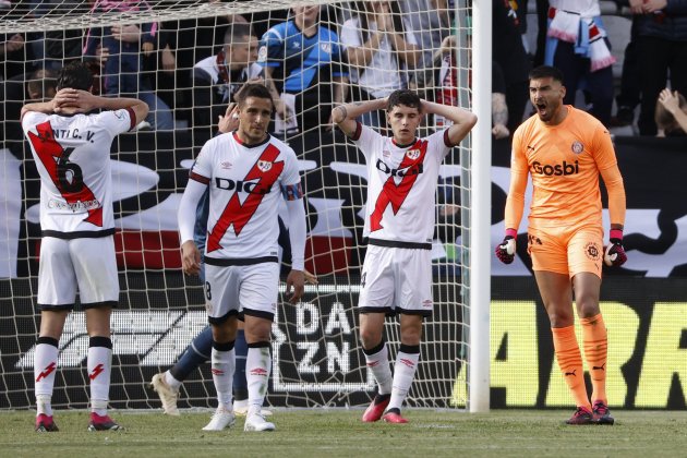 Rayo falla penalti contra Girona / Foto: EFE Rayo falla penalti contra Girona / Foto: EFE