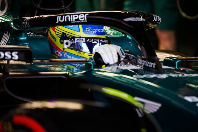 Fernando Alonso Jeddah cotxe / Foto: Europa Press