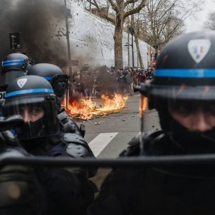 protesta paris, pensions. Foto: Europa Press