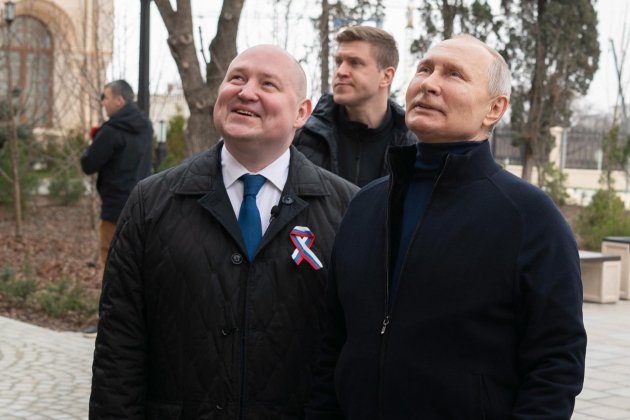 Putin visita Mariupol EFE