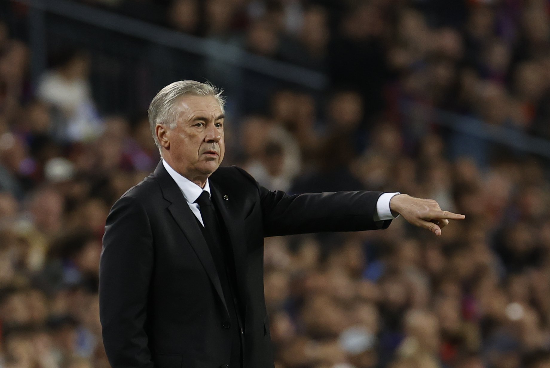 Ancelotti enfada Florentino Pérez, no vol que jugui per un problema personal, encara que és del millor