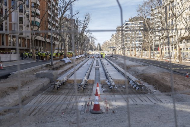 Obres tramvia Diagonal / Foto: Carlos Baglietto