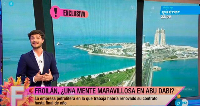 Alejandro Entrambasaguas explica com és la vida de Froilán a Abu Dhabi