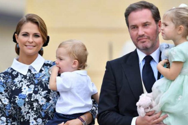 Magdalena Suecia, Christopher y sus hijos GTRES Magdalena Suecia, Christopher y sus hijos GTRES