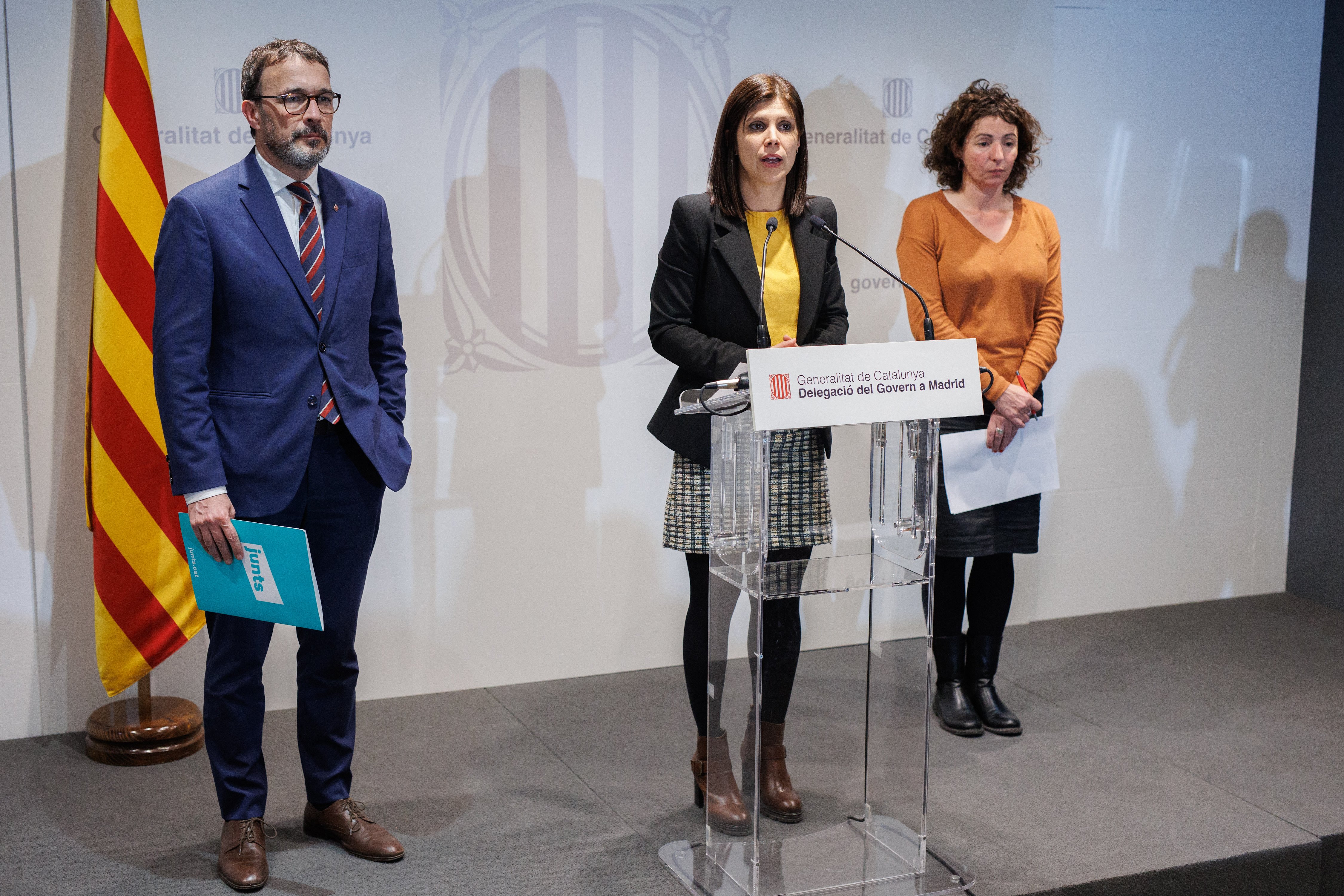 Three Catalan parties show confidence that European action can clarify Pegasus case