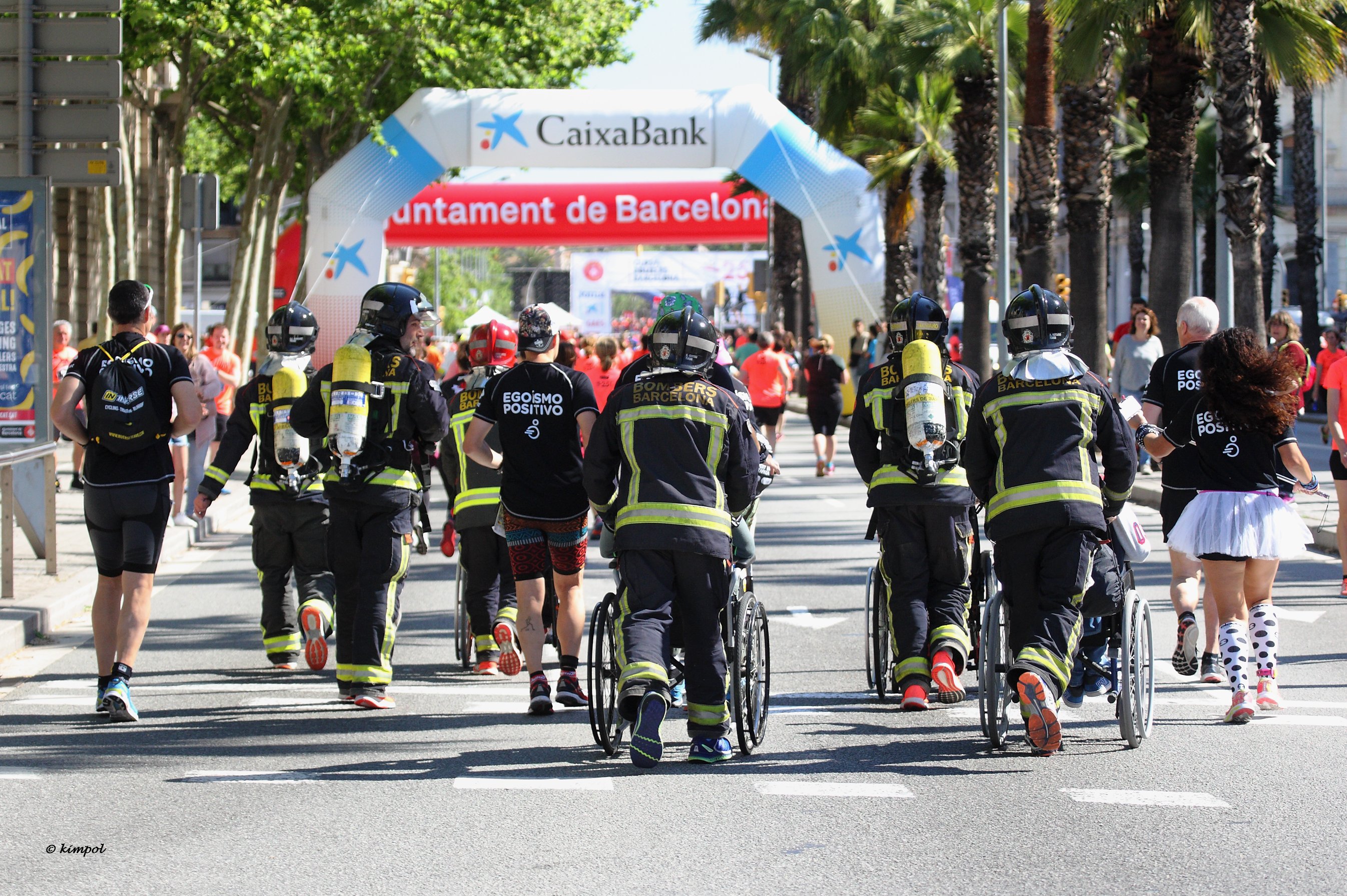 CaixaBank renueva el patrocinio con la Carrera de Bomberos de Barcelona