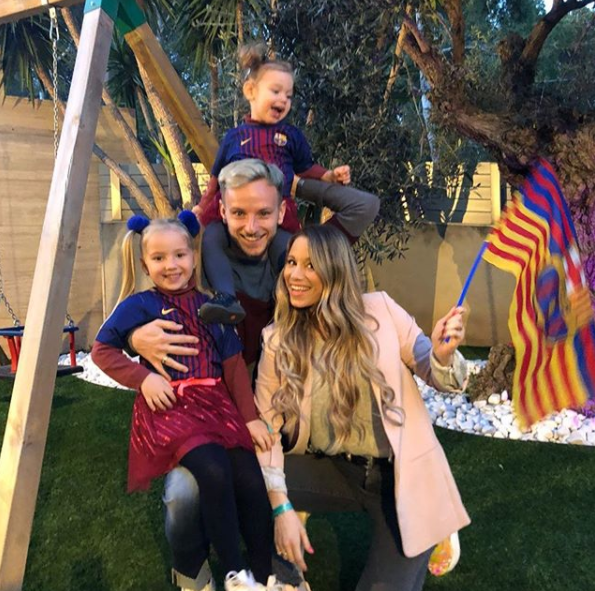 rakitic i familia instagram