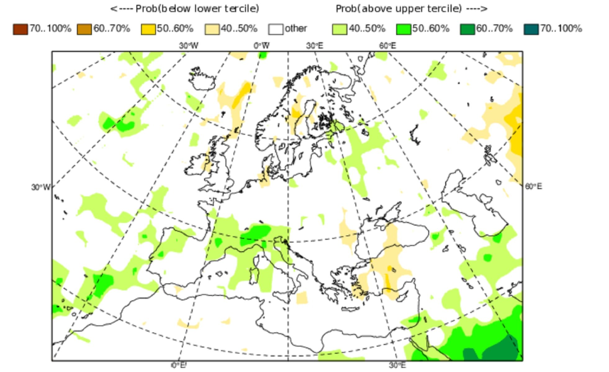 Abril 2023 lluvioso Catalunya ECMWF