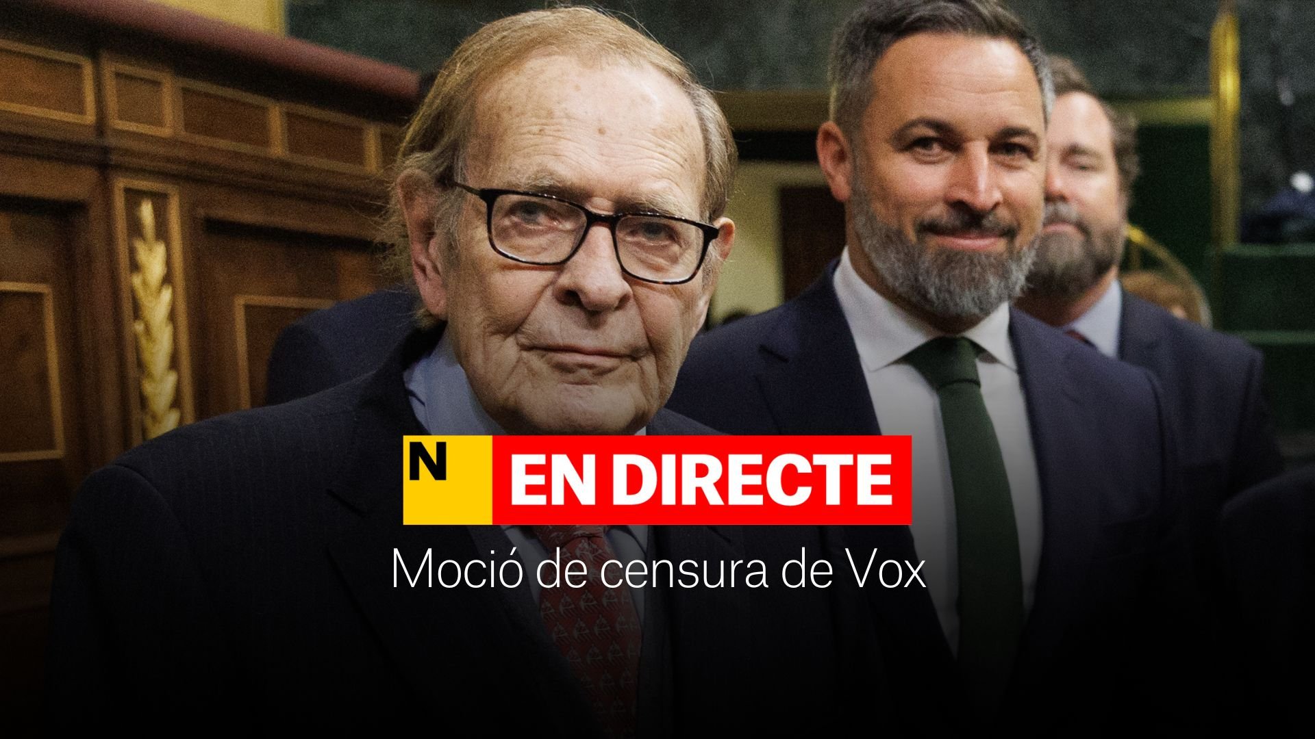 Moció de censura de Vox, DIRECTE | Última hora de la votació al Congrés