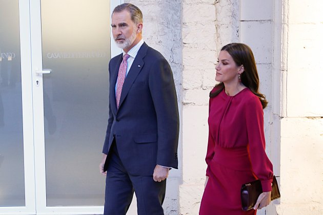 Felipe y Letizia distanciados GTRES