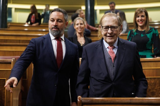 abascal y tamames moción censura europa press abascal y tamames moción censura europa press