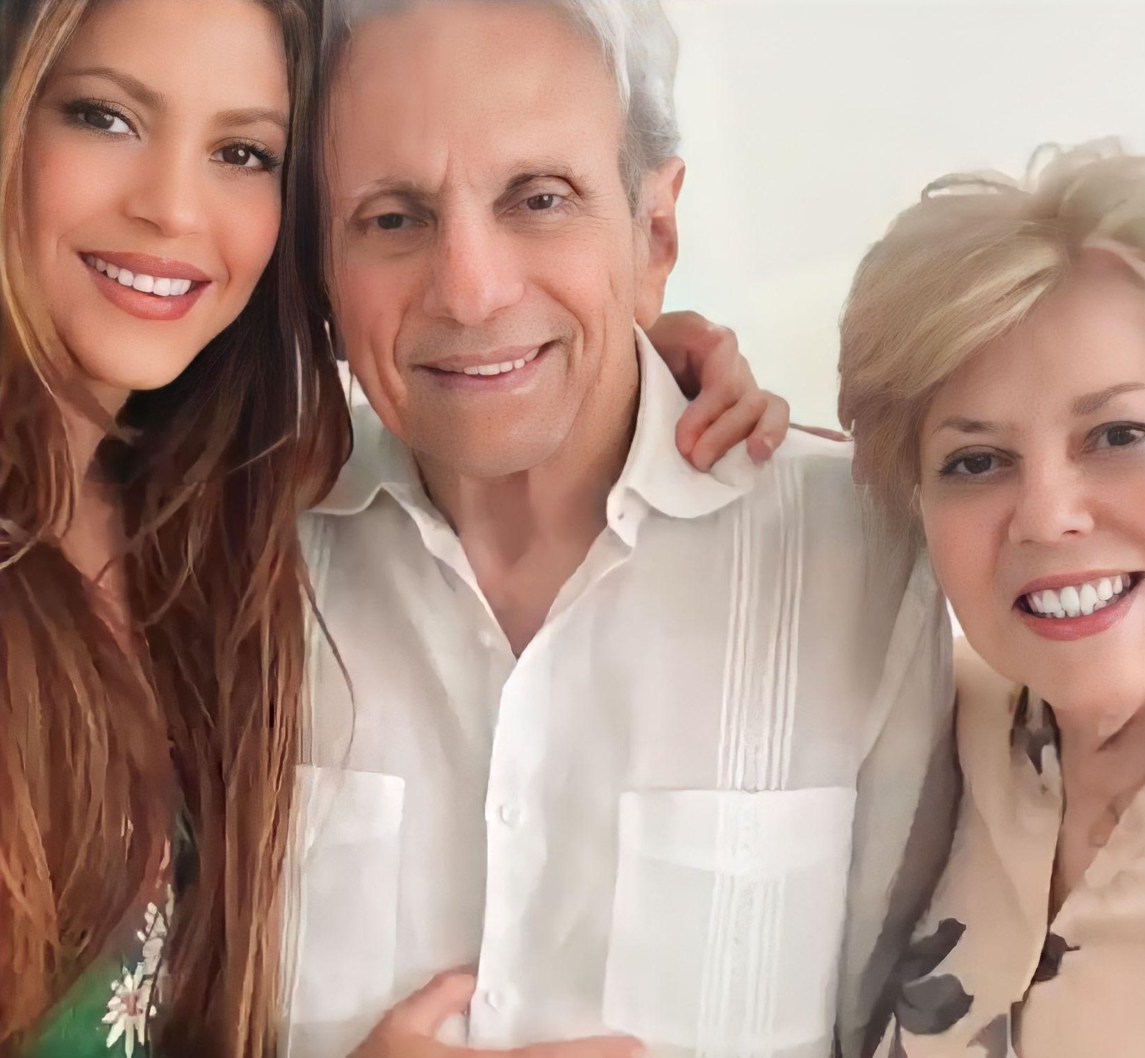 Shakira madre y padre Instagram