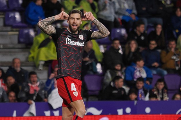 Iñigo Martínez celebra un gol Athletic Club / Foto: EFE - R. García