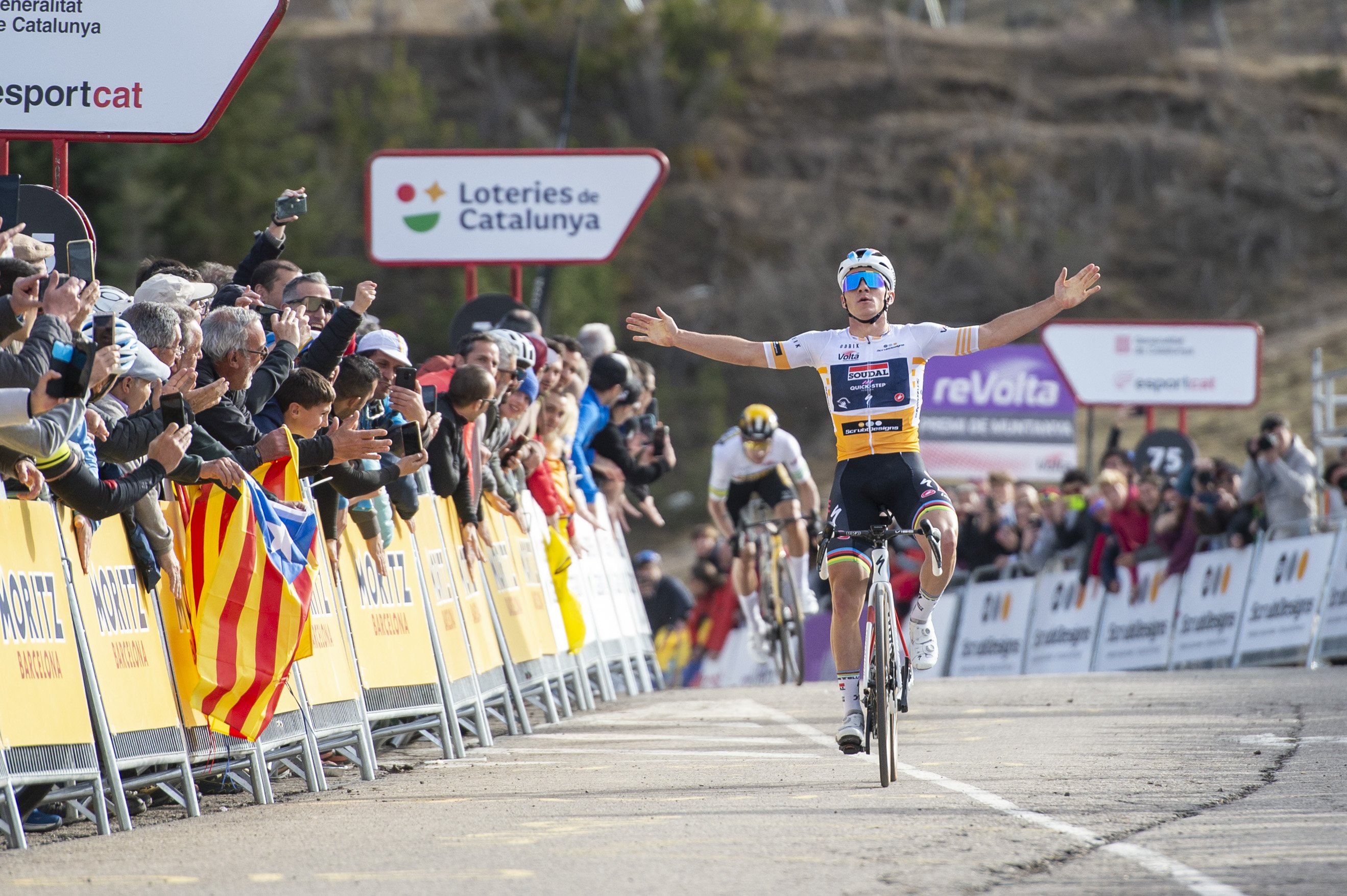 Cop d'autoritat d'Evenepoel a La Molina que fa tremolar Roglic a la Volta a Catalunya