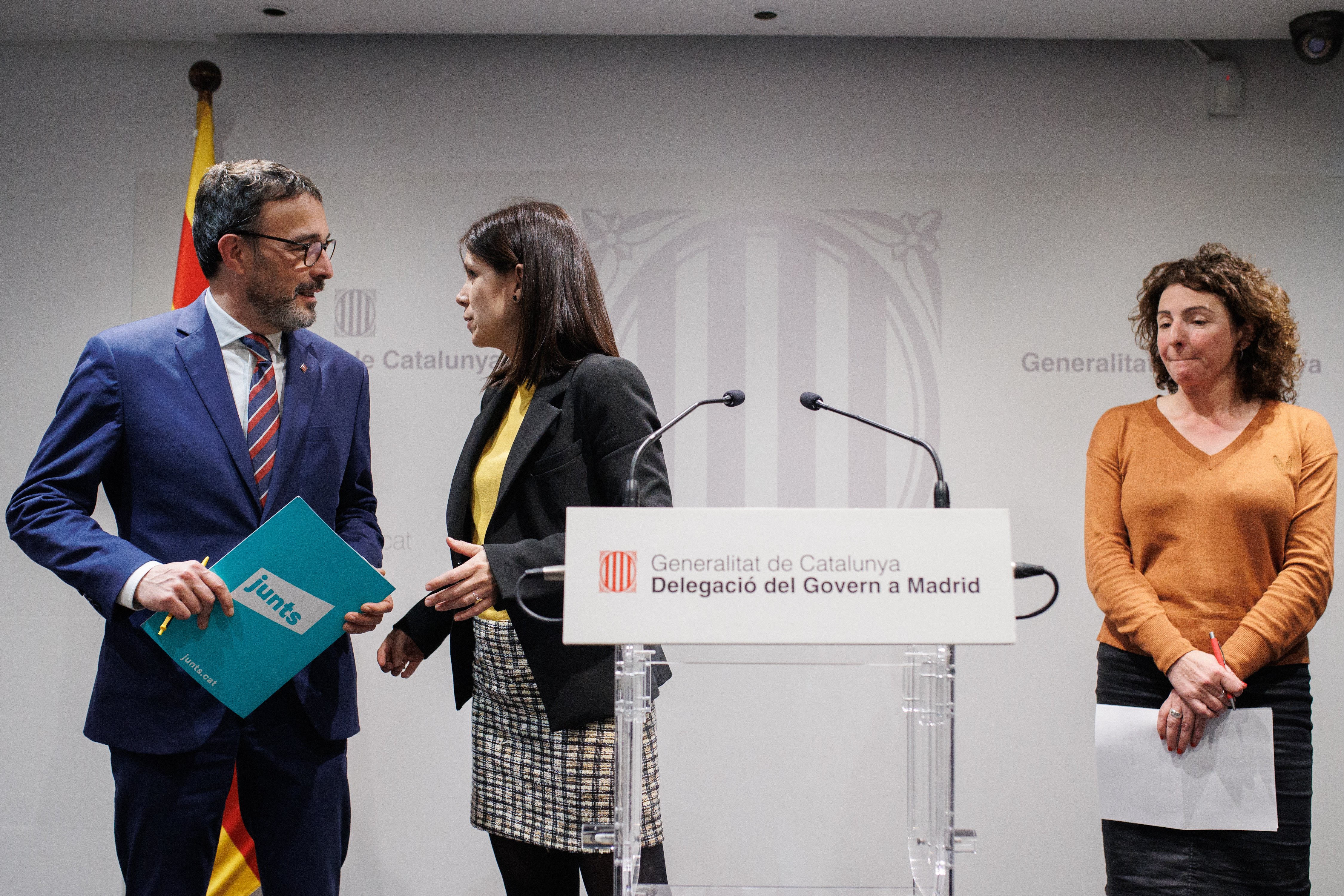 ERC admite conversaciones con Junts para una "unidad estratégica" en la investidura de Sánchez