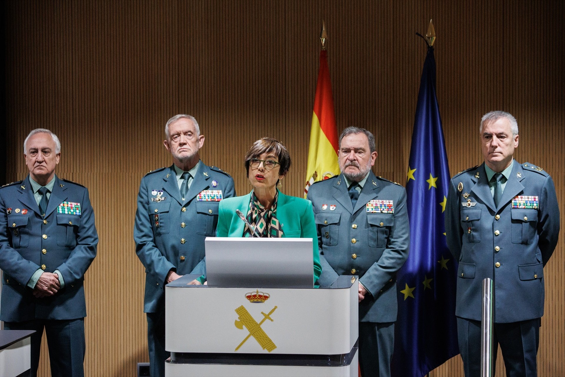 Head of Spain's Civil Guard resigns after husband is indicted over corruption case