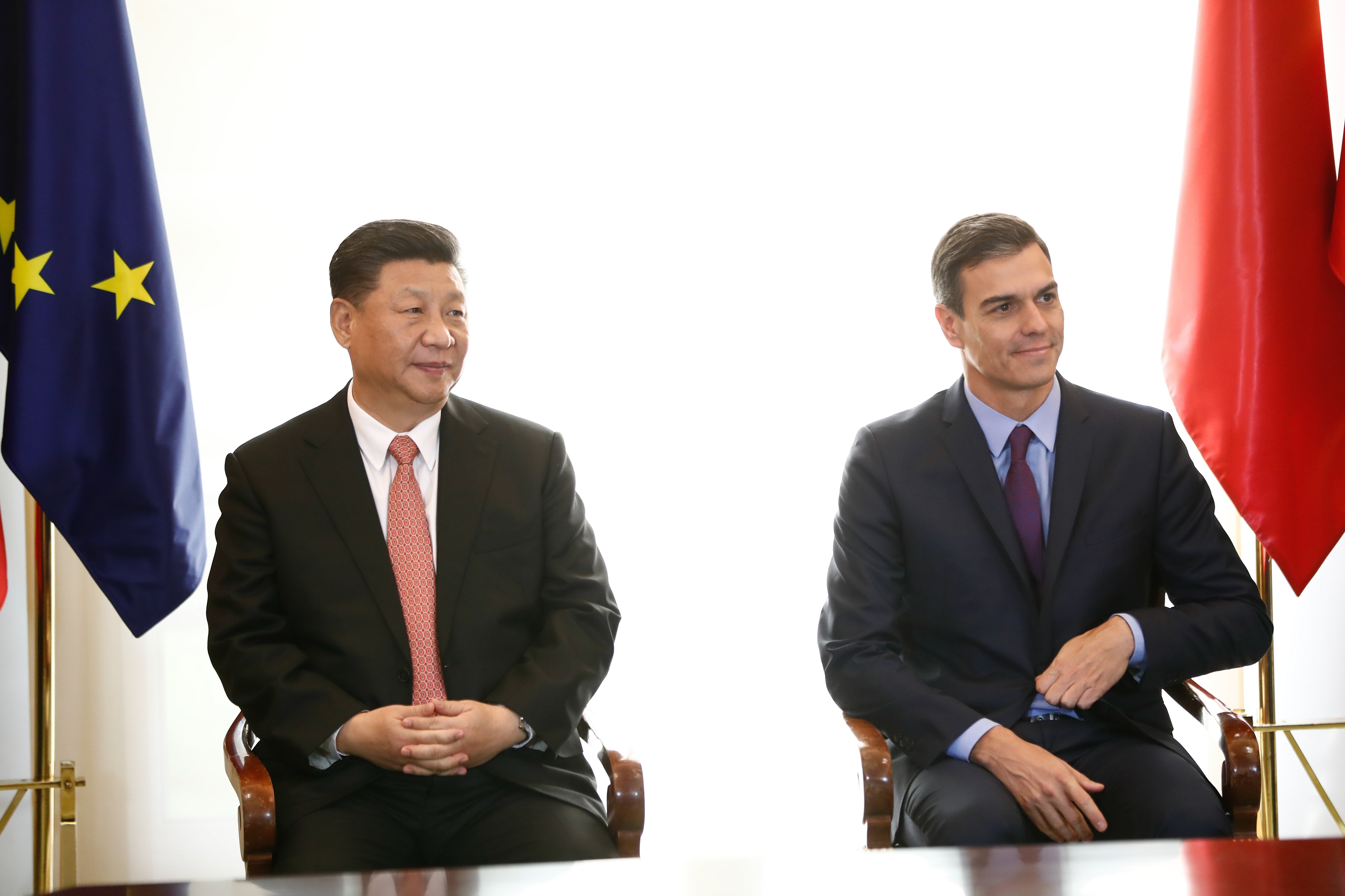 Pedro Sanchez i Xi Jinping / Europa Press