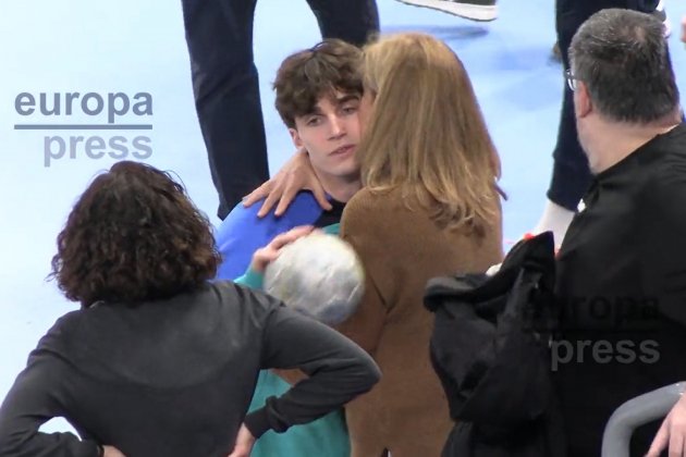 Beso Pablo Urdangarin alumbra a Cristina Chance Beso Pablo Urdangarin alumbra a Cristina Chance