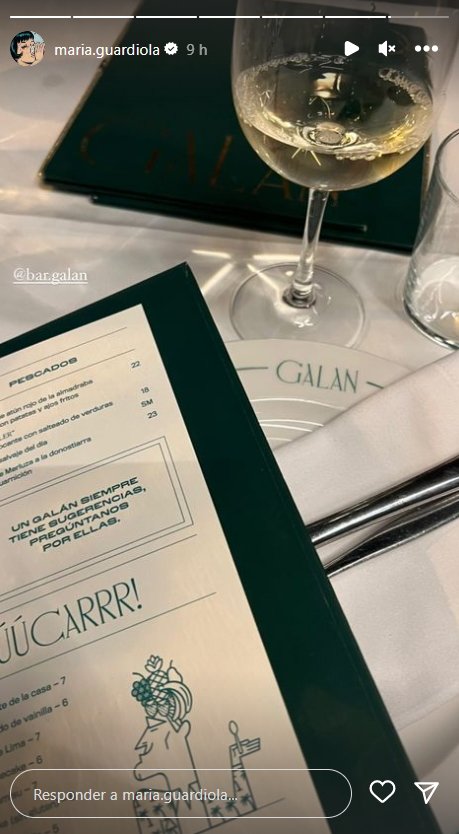 Maria Guardiola Bar Galán Barcelona Instagram Maria Guardiola Bar Galán Barcelona Instagram