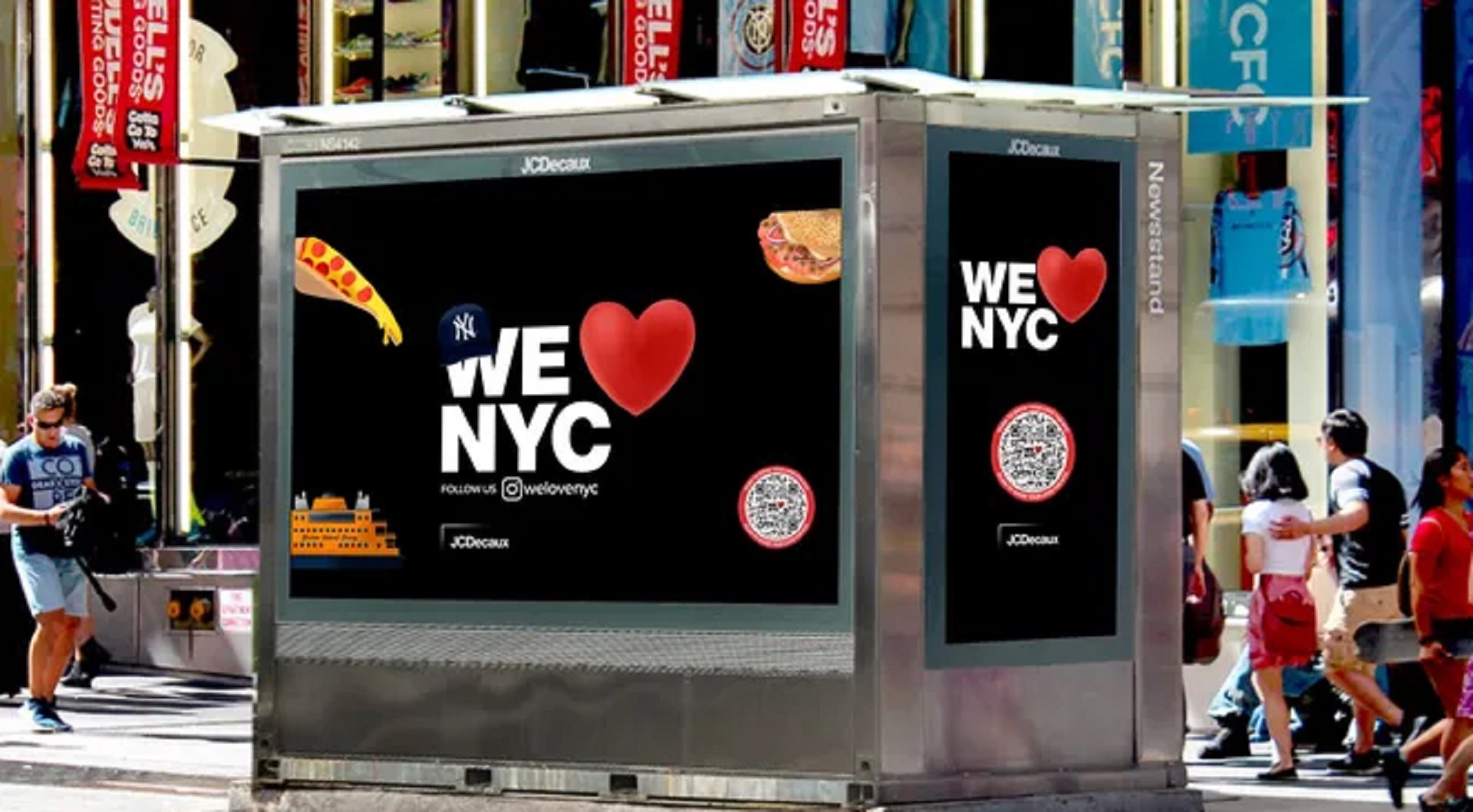 Nova York substitueix el seu emblemàtic 'I love NY' per 'We love NY'