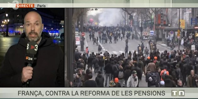 David Melgarejo a França, TV3