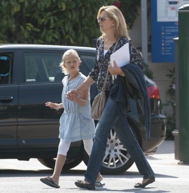 Irene Urdangarin y la infanta Cristina GTRES