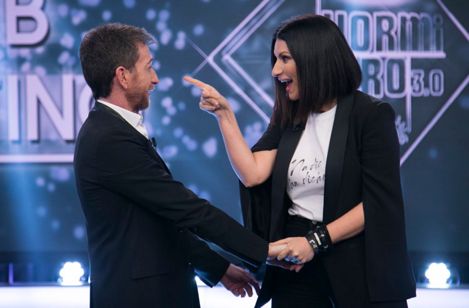 laura pausini i pablo motos 2 el hormiguero
