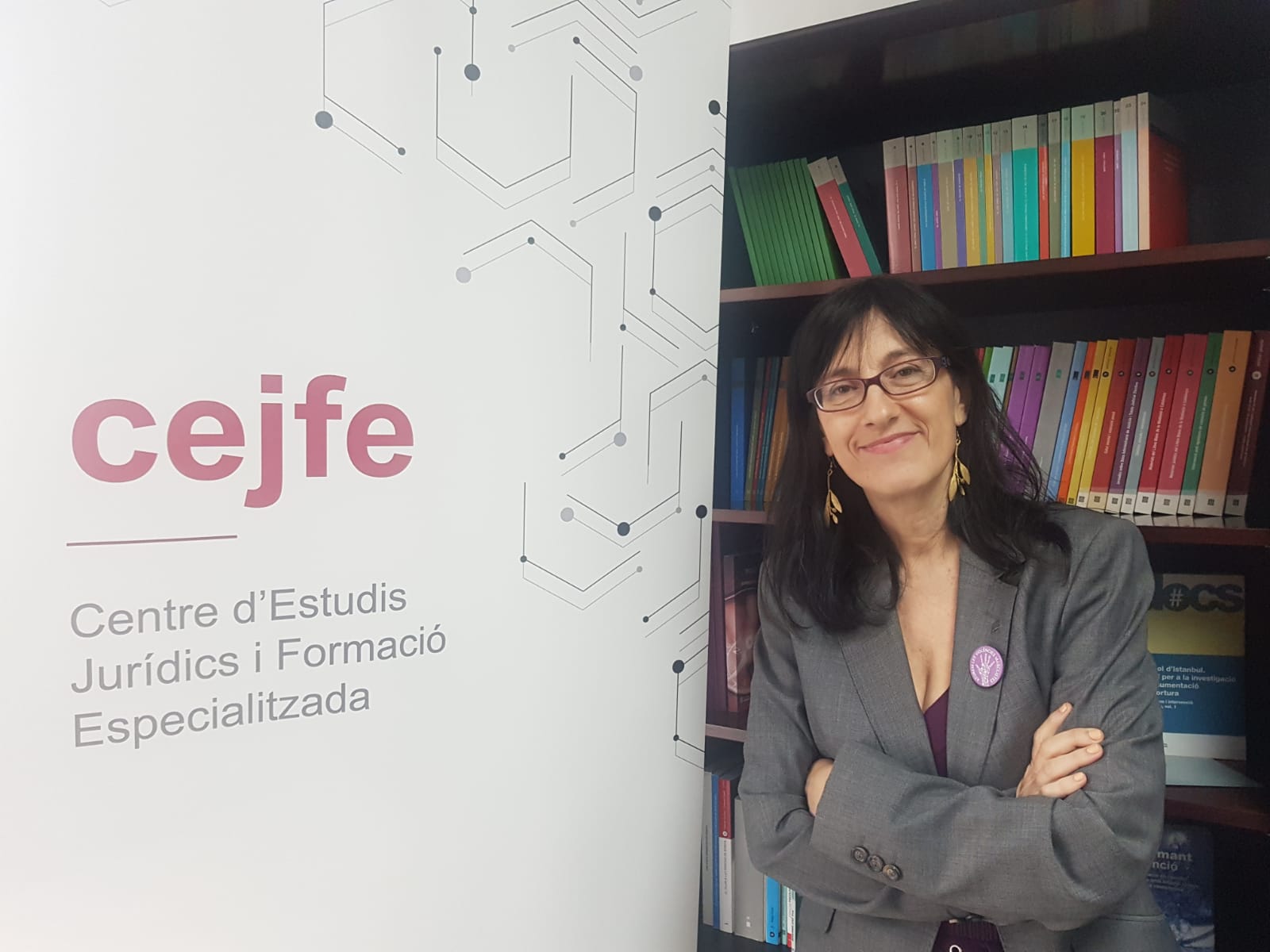  Encarna Bodelón, directora del Centre d'Estudis Jurídics, de Departament de Justícia