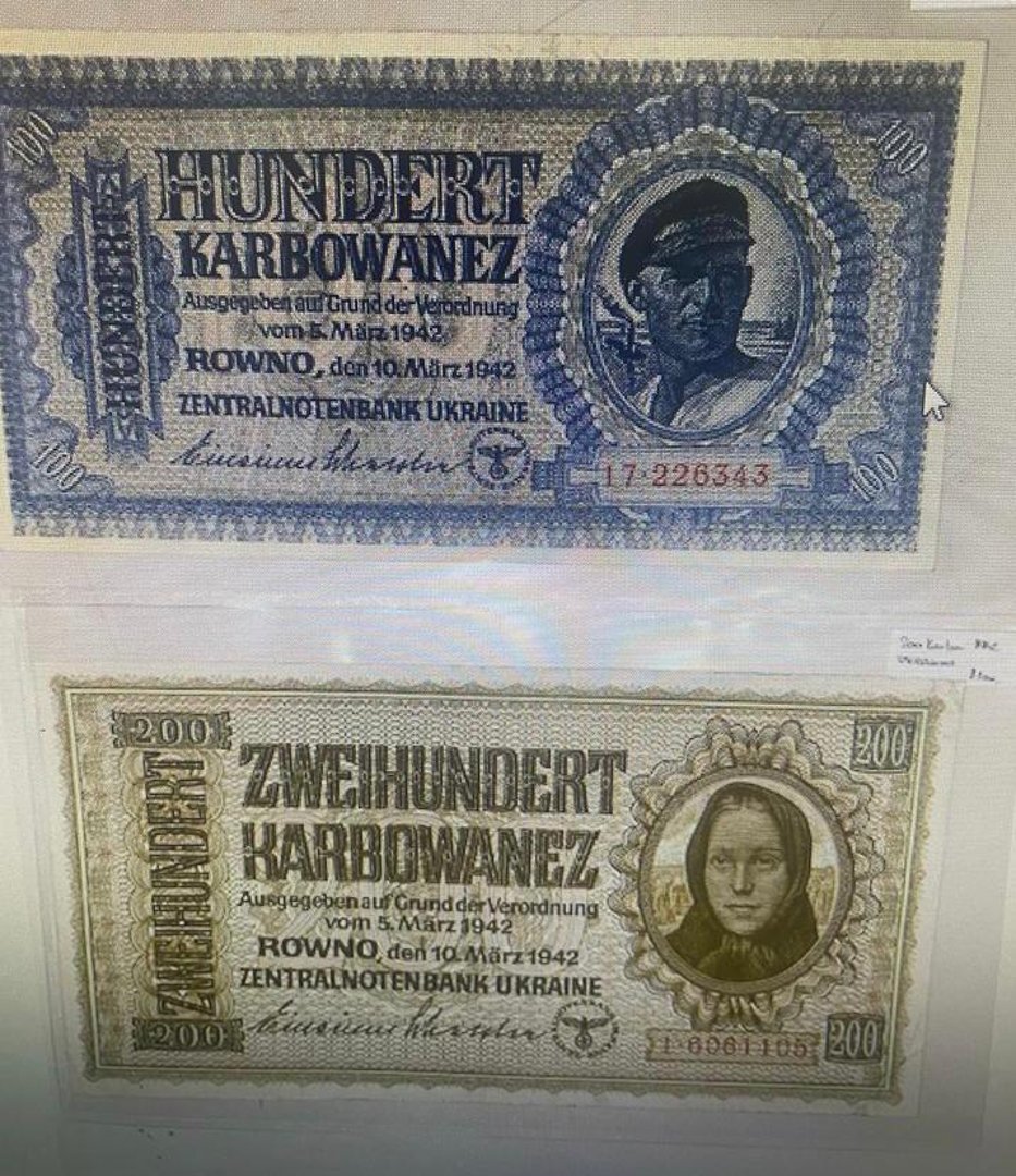 Diecisiete billetes de la época nazi acaban en el Museo del Holocausto de Buenos Aires