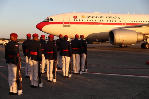 Avión Felipe VI República Dominicana EFE