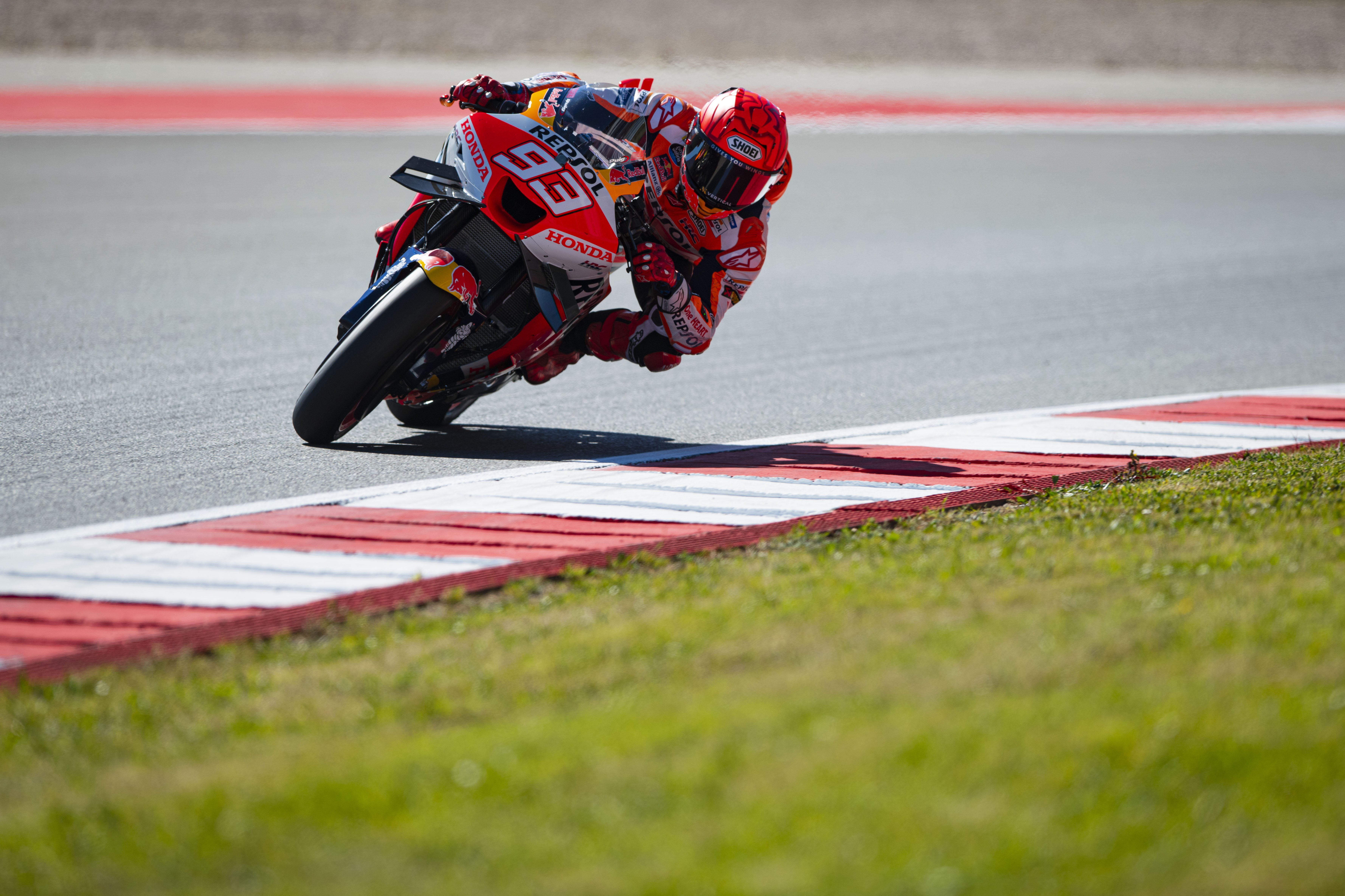 Así ha sido el accidente de Marc Márquez en el Gran Premio de Portugal