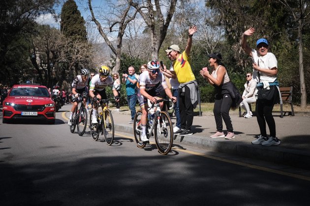 Remco Evenepoel Primoz Roglic Marc Soler Volta en Catalunya / Foto: Carlos Baglietto