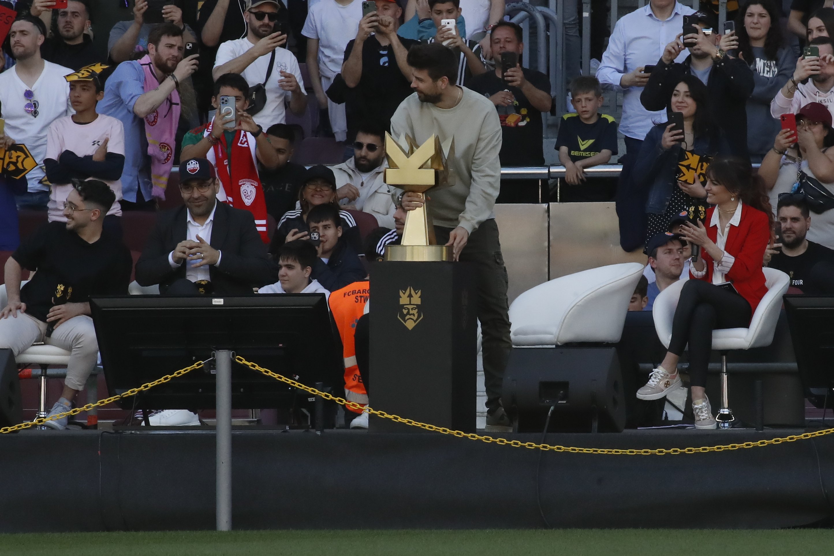 La Kings League de Gerard Piqué certifica el seu èxit amb un final apoteòsic al Camp Nou