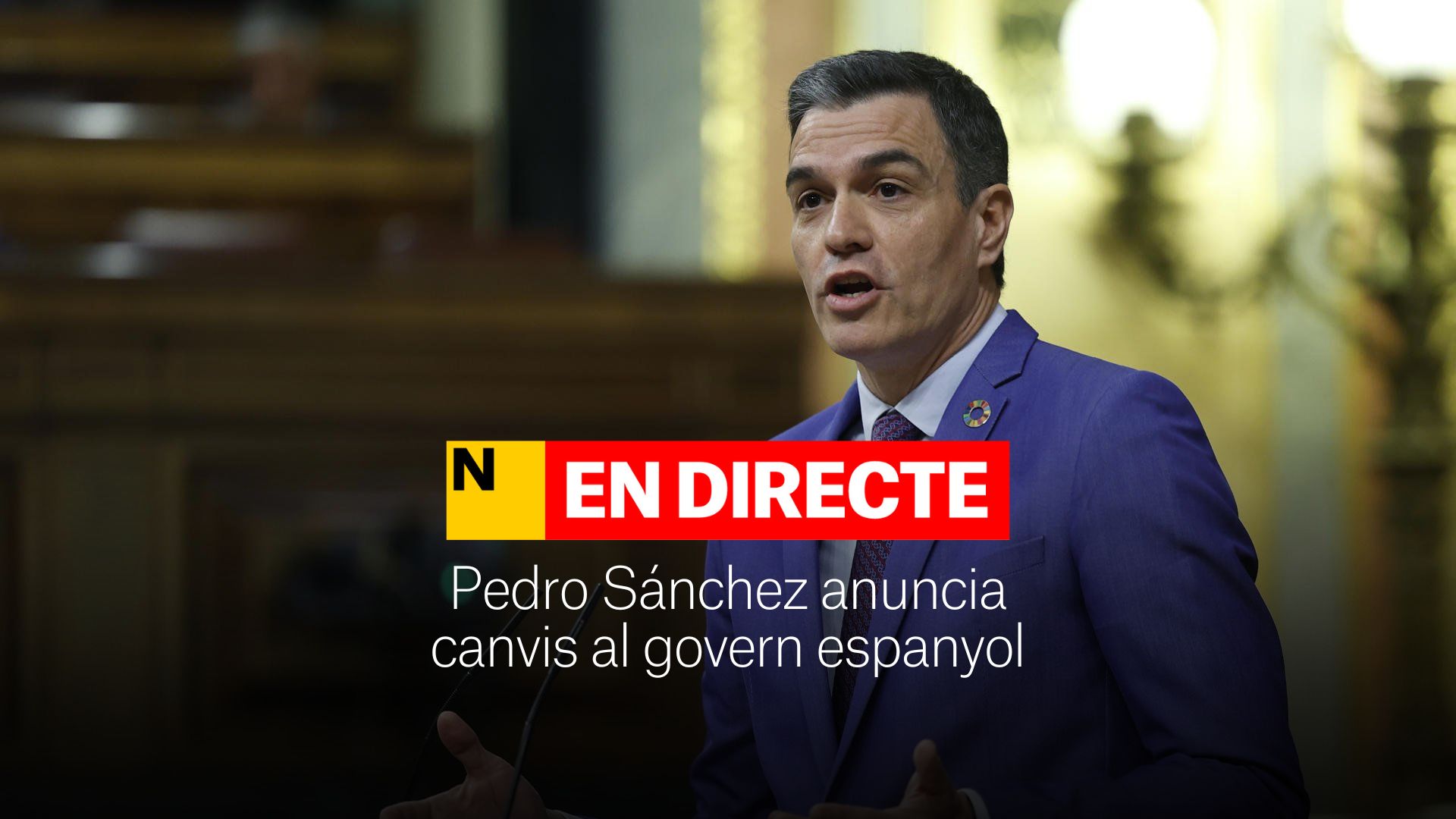 Pedro Sánchez anuncia cambios en el Gobierno, DIRECTO | Última hora