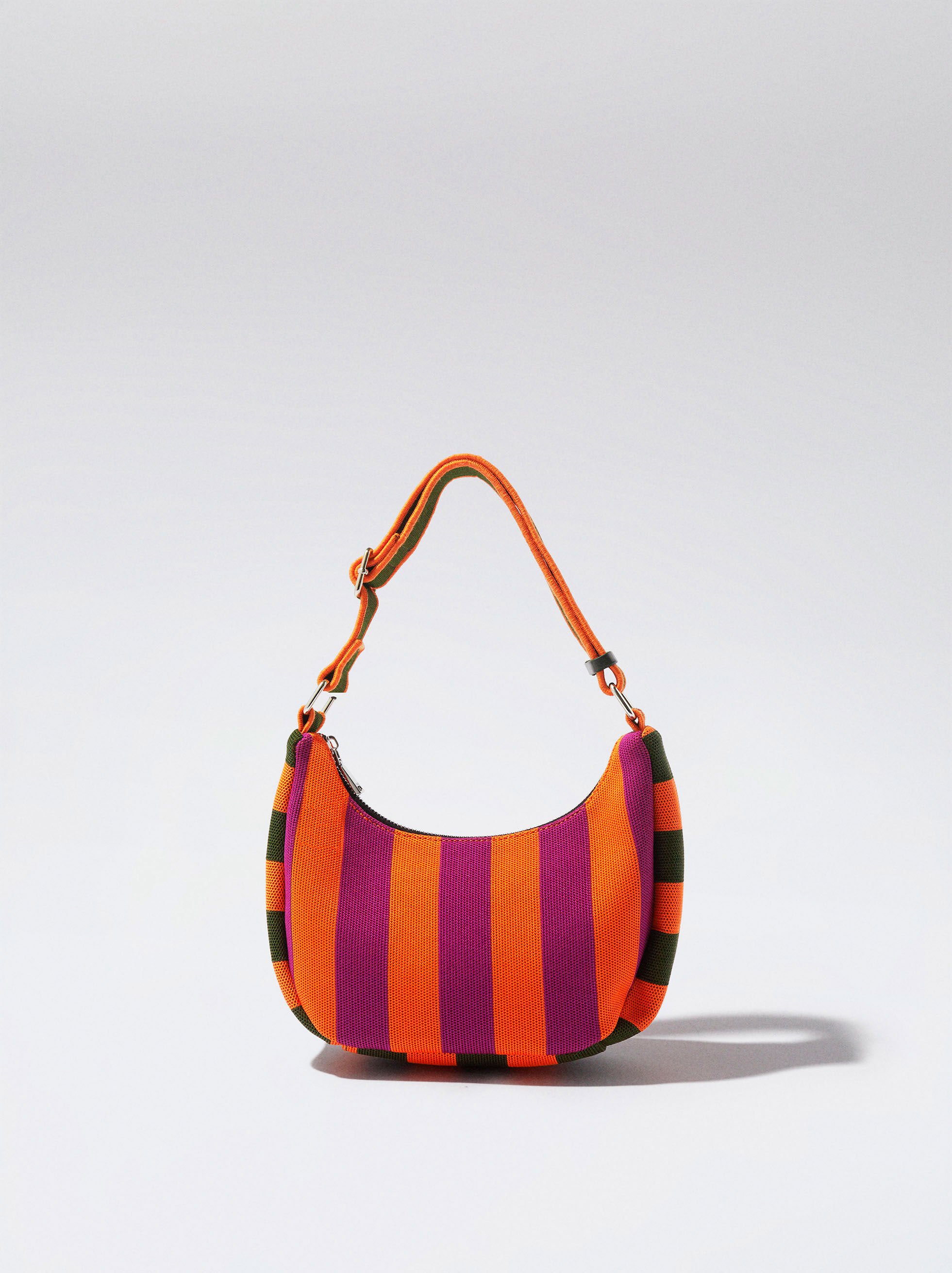 Bolso de hombro de rayas1 Bolso de hombro de rayas1