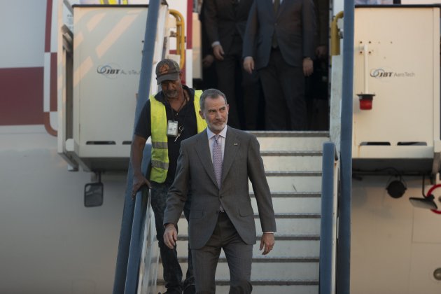 Felipe avión República Dominicana EFE