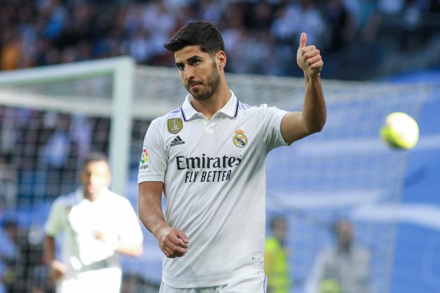 Marco Asensio durante un partido del Real Madrid en el Santiago Bernabeu / Foto: Europa Press